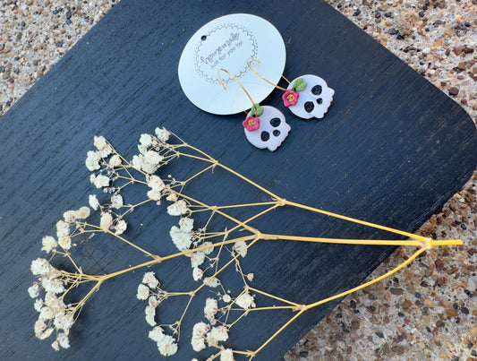 Skull earring