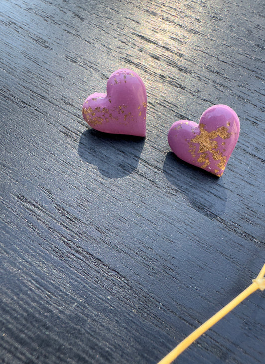 Heart Stud Earring