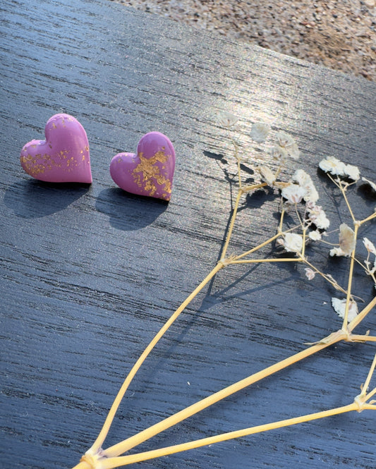 Heart Stud Earring